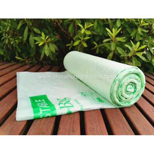 100% Biodegradable Compostable Waste Plastic Bags